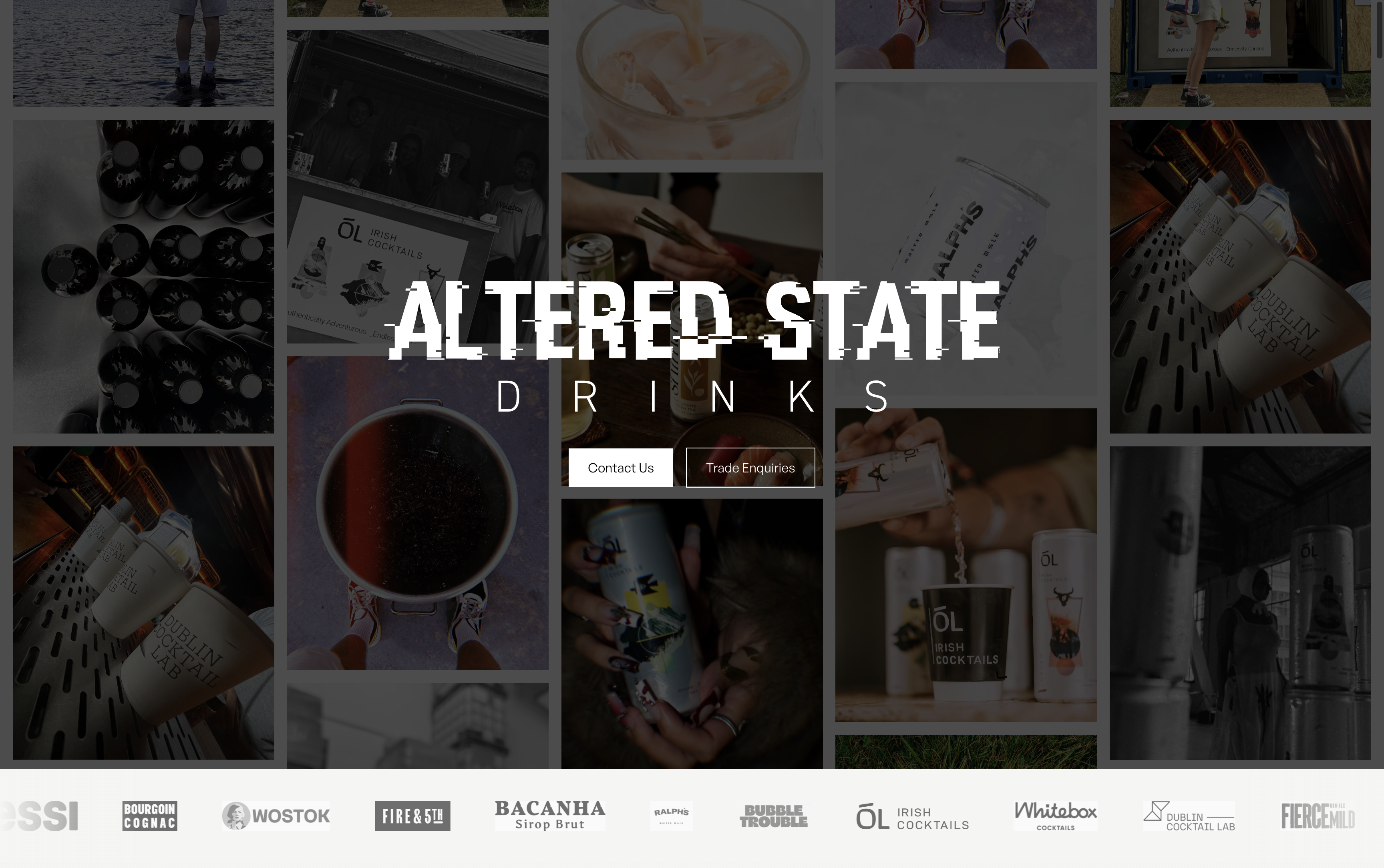 Altered State website screenshot